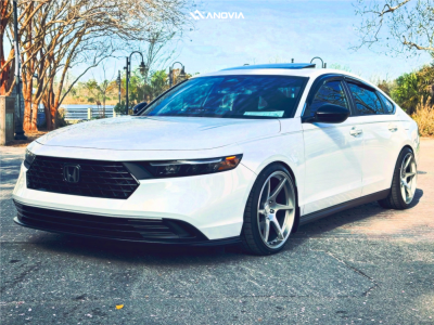 1 2023 Accord Honda Hybrid Sport Truhart Lowering Springs Anovia Titan Brushed Apollo Silver