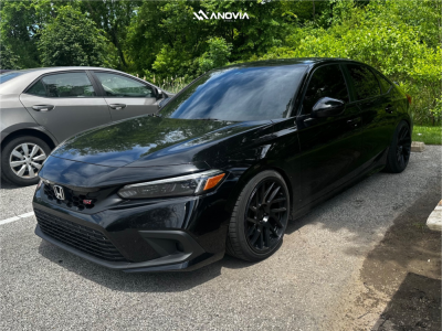 2023 Honda Civic - 18x9.5 35mm - Anovia Elder - Lowering Springs - 235/40R18