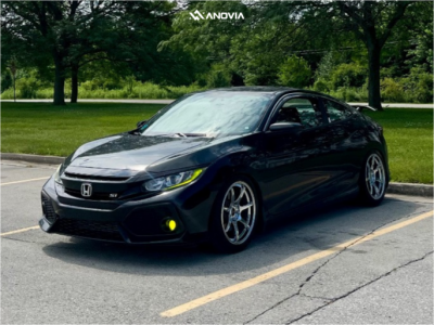 1 2019 Civic Honda Si D2 Racing Lowering Springs Anovia Kano Chrome