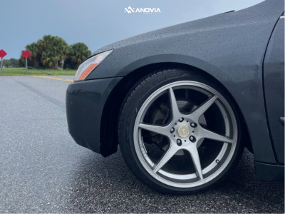 1 2005 Accord Honda Ex Yonaka Motorsports Coilovers Anovia Titan Brushed Apollo Silver