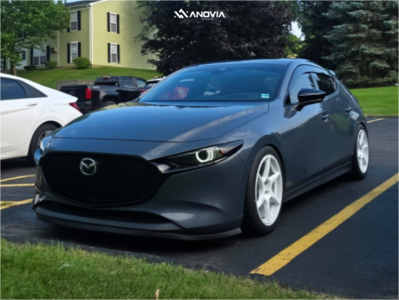 1 2021 3 Mazda 25 Turbo Corksport Lowering Springs Anovia Titan Dove White