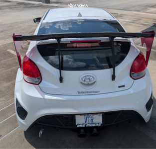 1 2016 Veloster Hyundai Turbo R Spec Air Lift Performance Air Suspension Anovia Elder Brushed Apollo Silver