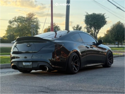 1 2014 Genesis Coupe Hyundai 20t R Spec Bc Racing Coilovers Anovia Kano Gunmetal Grey