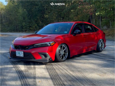 1 2022 Civic Honda Si Evolved Autosport Coilovers Anovia Kano Chrome