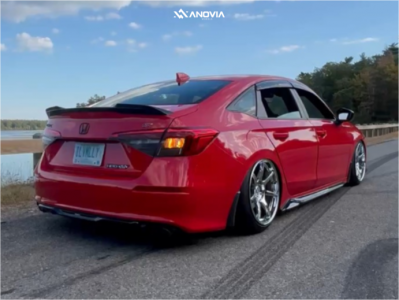 1 2022 Civic Honda Si Evolved Autosport Coilovers Anovia Kano Chrome