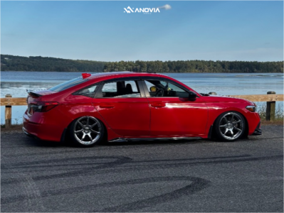 1 2022 Civic Honda Si Evolved Autosport Coilovers Anovia Kano Chrome