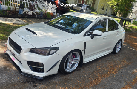 2017 Subaru WRX - 18x9.5 35mm - Anovia Treble - Coilovers - 245/40R18