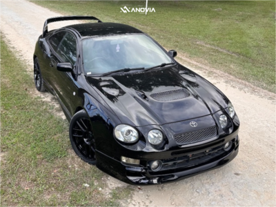 1 1998 Celica Toyota Gt Tein Coilovers Anovia Elder Gloss Black