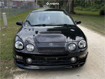 1 1998 Celica Toyota Gt Tein Coilovers Anovia Elder Gloss Black