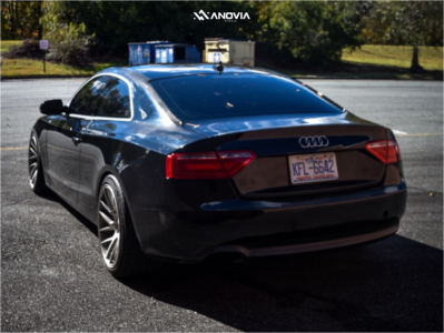 1 2011 A5 Quattro Audi Base Adler Speed Coilovers Anovia Elder Brushed Apollo Silver