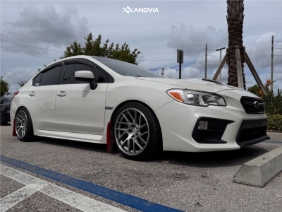 2020 Subaru WRX - 18x9.5 35mm - Anovia Elder - Coilovers - 255/35R18