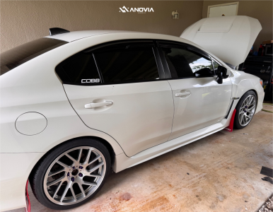 1 2020 Wrx Subaru Base Hks Coilovers Anovia Elder Brushed Apollo Silver