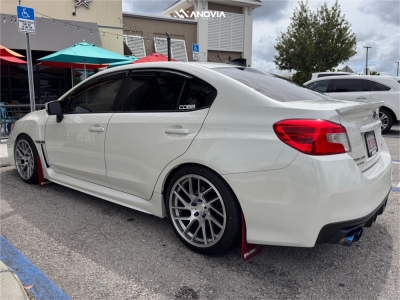 1 2020 Wrx Subaru Base Hks Coilovers Anovia Elder Brushed Apollo Silver