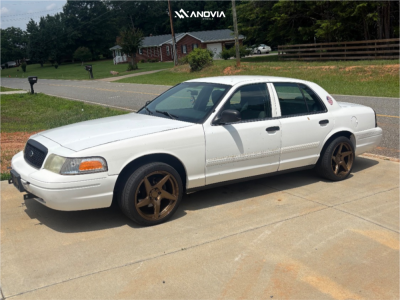 1 2011 Crown Victoria Ford Police Interceptor Stock Stock Anovia Kinetic Rodin Bronze