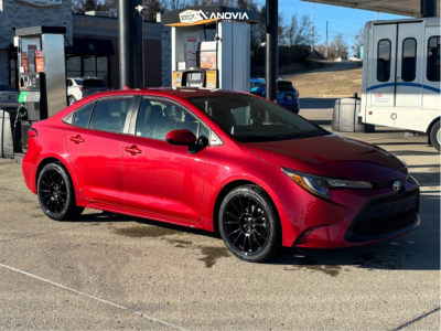 1 2021 Corolla Toyota Le Stock Stock Anovia Kenzo Gloss Black