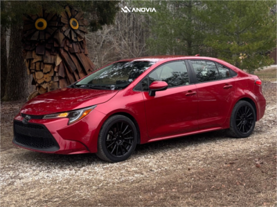 2021 Toyota Corolla - 18x8.5 35mm - Anovia Kenzo - Stock Suspension - 235/40R18