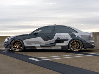 2012 Audi S4 Base Wheel Offset Flush Coilovers 3448856 Anovia