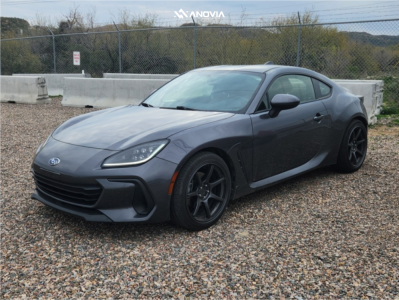 2022 Subaru BRZ - 18x8.5 35mm - Anovia Kano - Stock Suspension - 225/40R18