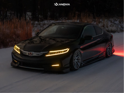 2014 Honda Accord - 19x9.5 15mm - Anovia Elder - Air Suspension - 225/35R19