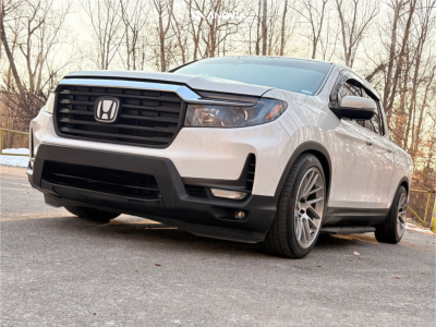 2022 Honda Ridgeline - 20x10 20mm - Anovia Elder - Coilovers - 255/45R20