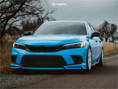2022 Honda Civic - 18x8.5 35mm - Anovia Titan - Coilovers - 235/40R18