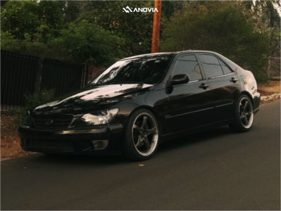 2003 Lexus IS300 - 18x8.5 38mm - Anovia An-5s - Coilovers - 225/40R18