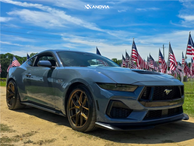 2026 Ford Mustang - 20x9 35mm - Anovia An-12 - Stock Suspension - 255/40R20