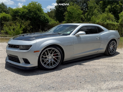 2011 Chevrolet Camaro - 20x10 20mm - Anovia Elder - Coilovers - 275/35R20
