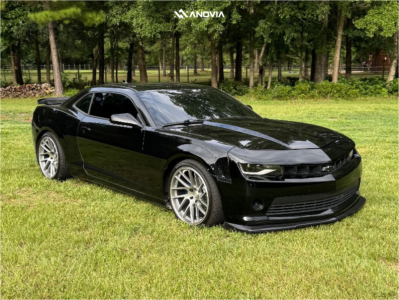 2014 Chevrolet Camaro - 20x10 20mm - Anovia Elder - Coilovers - 285/30R20