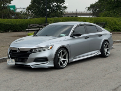 2018 Honda Accord - 19x10.5 22mm - Anovia Titan - Stock Suspension - 245/35R19