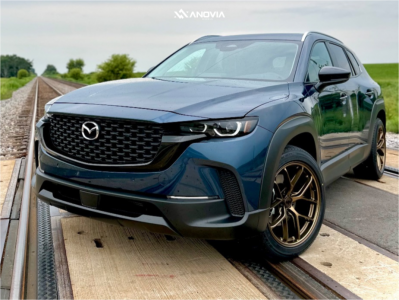 2026 Mazda CX-50 - 19x9.5 35mm - Anovia An-12 - Stock Suspension - 255/45R19