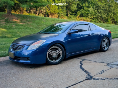 2008 Nissan Altima - 17x8 35mm - Anovia Treble - Coilovers - 225/50R17
