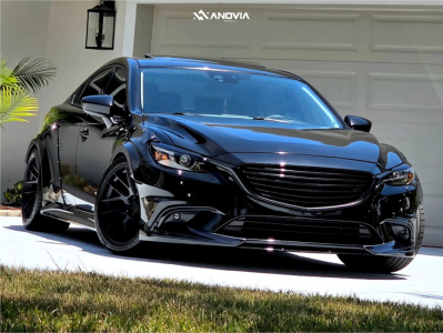 2016 Mazda 6 - 19x11 7mm - Anovia Elder - Coilovers - 275/35R19