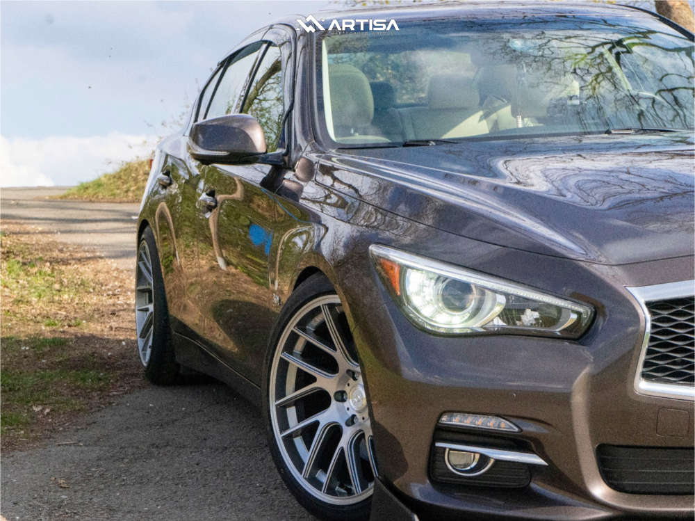 2017 INFINITI Q50 Premium Wheel Offset Nearly Flush Coilovers | 1646000 ...