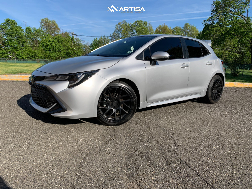 2019 Toyota Corolla SE Wheel Offset Nearly Flush Stock | 1665671 | Anovia