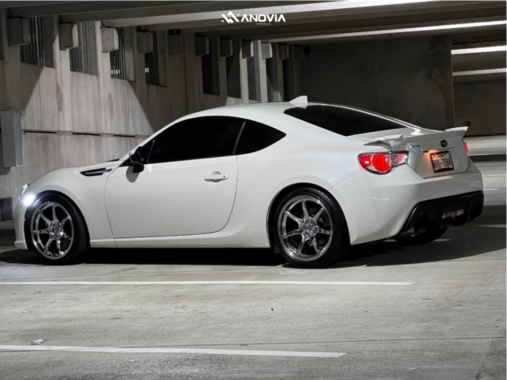 2016 Subaru BRZ Limited Wheel Offset Nearly Flush Lowering Springs