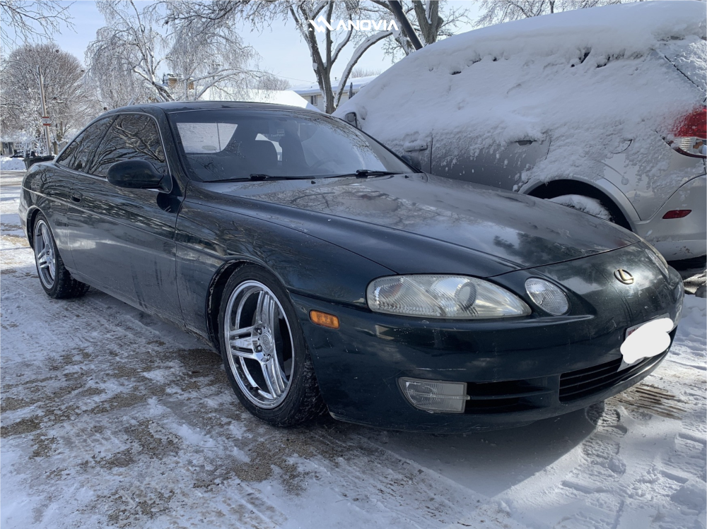 1996 Lexus SC300 Base Wheel Offset Nearly Flush Coilovers