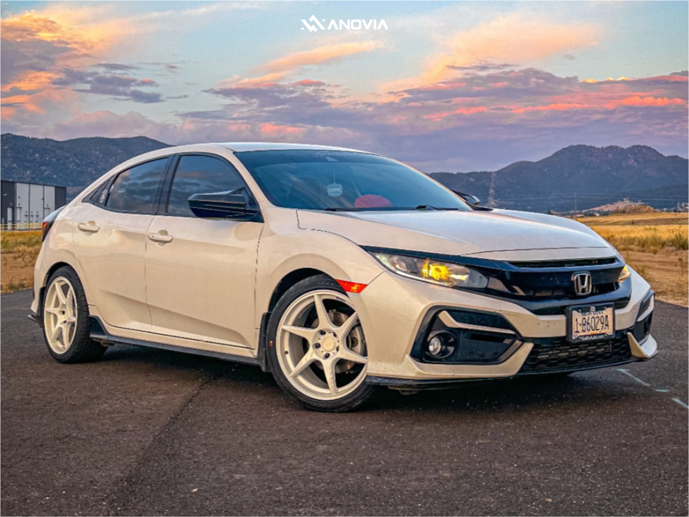2021 Honda Civic Sport Wheel Offset Flush Stock | 3103540 | Anovia