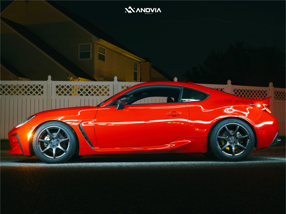 Stock 86 Rims Red Toyota 86 With White Wheels