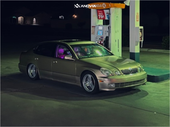 1 2001 Gs430 Lexus Base Unknown Coilovers Anovia Treble Painted Silver