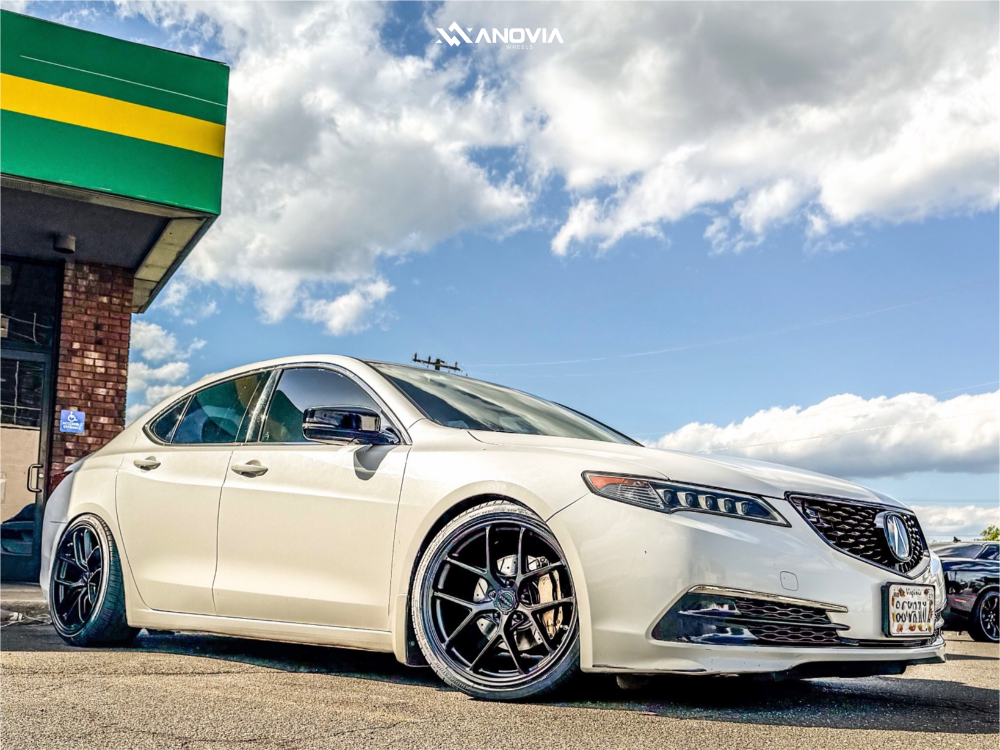 1 2015 Tlx Acura Base Tein Coilovers Anovia An 12 Satin Black