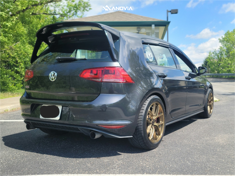R601 Vw Racing 2016 Volkswagen GTI Performance Wheel Offset Poke Stock | 3520602 | Anovia