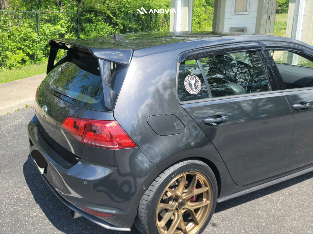R601 Vw Racing 2016 Volkswagen GTI Performance Wheel Offset Poke Stock | 3520602 | Anovia