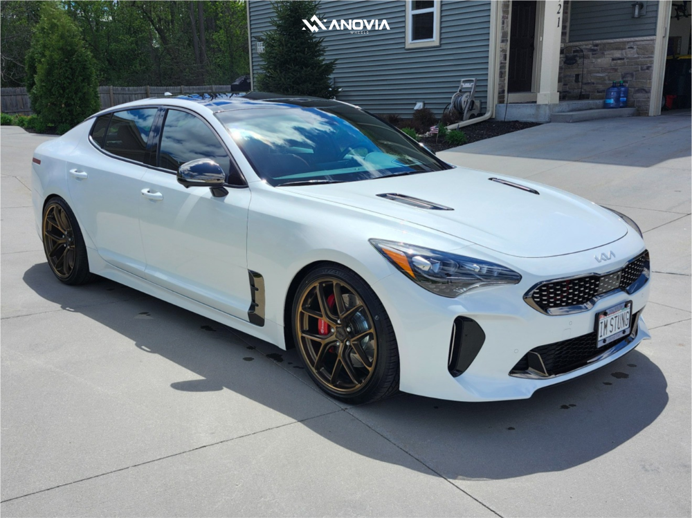 1 2023 Stinger Kia Gt2 Eibach Lowering Springs Anovia An 12 Bronze Machined